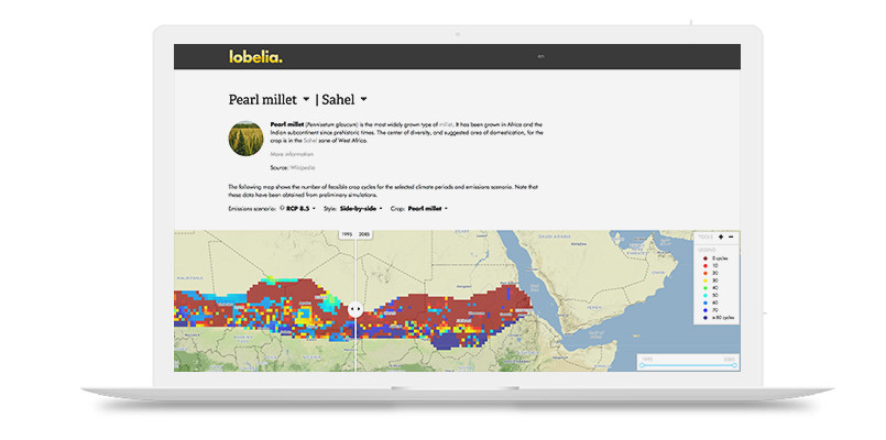 Crop suitability analysis for Oxfam